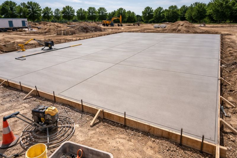 Commercial Slab Installation in East Helena, MT