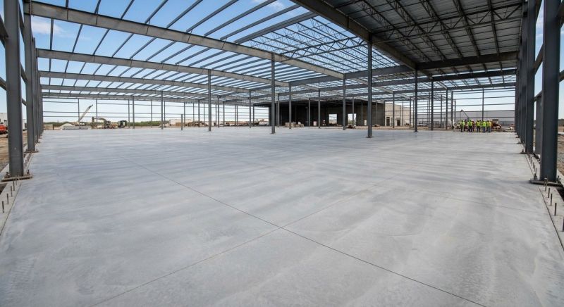 Commercial Slab Installation in Helena, MT