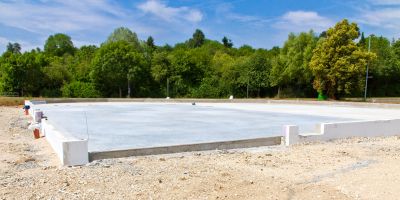 Commercial Slab Installation in Helena, MT