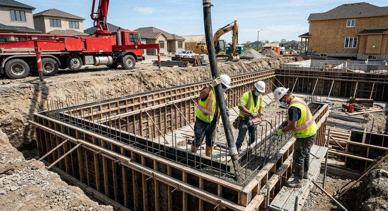 Concrete Foundation Pouring in Helena, MT
