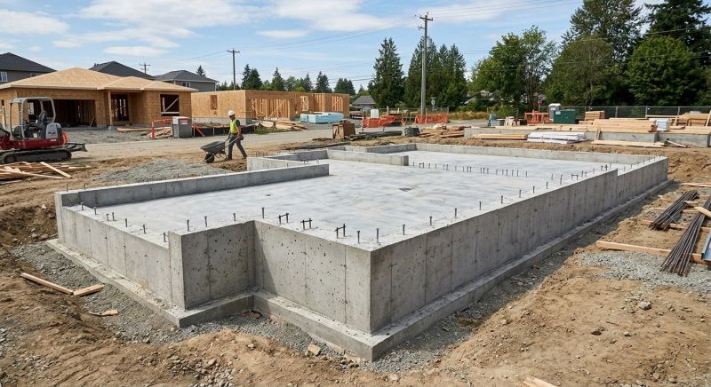 Foundation Construction in East Helena, MT