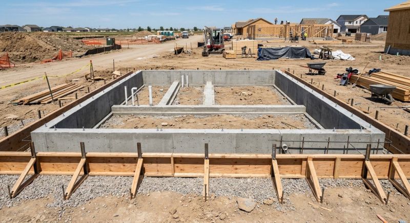 Foundation Construction in East Helena, MT