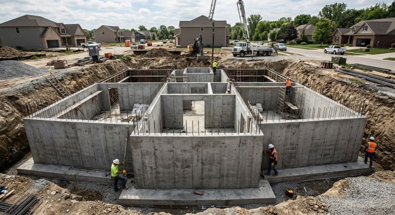 Foundation Construction in East Helena, MT