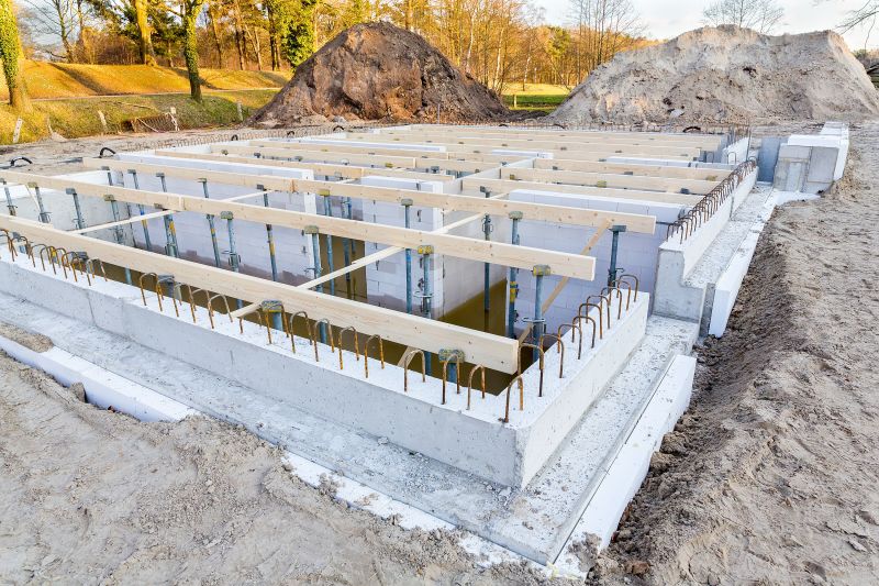 House Foundation Installation